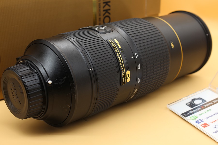 ขาย Lens Nikon AF-S NIKKOR 80-400mm f/4.5-5.6G ED VR Nano อดีตประกันศูนย์ สภาพยังสวย ไร้ฝ้า รา อุปกรณ์ครบกล่อง  อุปกรณ์และรายละเอียดของสินค้า 1.Lens Nikon 